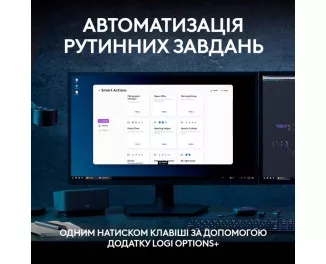 Клавиатура беспроводная Logitech MX Keys S Plus Palm Rest Graphite (920-011589)