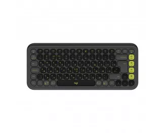 Клавиатура беспроводная Logitech POP Icon Keys Bluetooth UA Graphite (920-013157)
