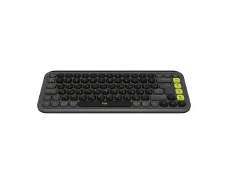 Клавиатура беспроводная Logitech POP Icon Keys Bluetooth UA Graphite (920-013157)