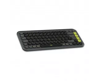 Клавиатура беспроводная Logitech POP Icon Keys Bluetooth UA Graphite (920-013157)