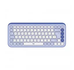Клавиатура беспроводная Logitech POP Icon Keys Bluetooth UA Lilac (920-013074)