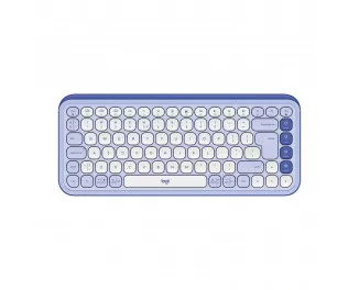Клавиатура беспроводная Logitech POP Icon Keys Bluetooth UA Lilac (920-013074)
