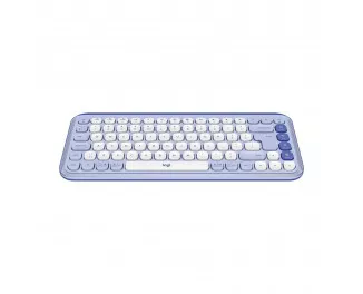 Клавиатура беспроводная Logitech POP Icon Keys Bluetooth UA Lilac (920-013074)