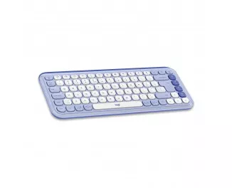 Клавиатура беспроводная Logitech POP Icon Keys Bluetooth UA Lilac (920-013074)