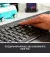 Клавиатура беспроводная Logitech Signature K650 For Business UA USB/Bluetooth Graphite (920-010945)