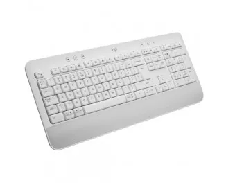 Клавиатура беспроводная Logitech Signature K650 For Business UA USB/Bluetooth Off-White (920-010977)