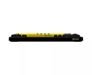 Клавіатура бездротова Lorgar KBP7075W Pro Black-Yellow (LRG-KBP7075W-YL-US)