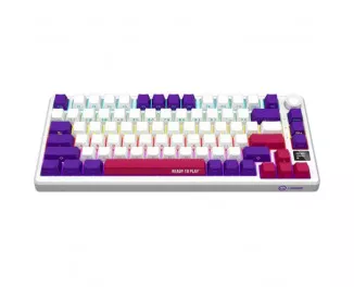Клавіатура бездротова Lorgar KBP7075W Pro White (LRG-KBP7075W-WH-US)