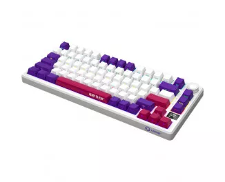 Клавіатура бездротова Lorgar KBP7075W Pro White (LRG-KBP7075W-WH-US)
