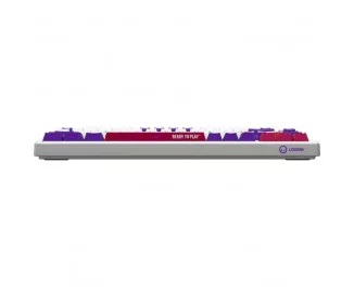 Клавіатура бездротова Lorgar KBP7075W Pro White (LRG-KBP7075W-WH-US)