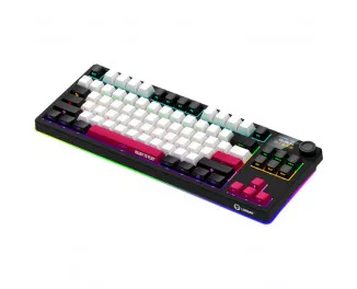 Клавиатура беспроводная Lorgar KBP70TKLW Black/Red (LRG-KBP70TKLW-BK-US)