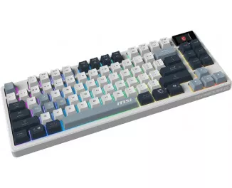 Клавиатура беспроводная MSI FORGE GK600 TKL WIRELESS SKY (S11-43UAP01-HH9)