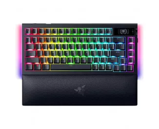Клавиатура беспроводная Razer BlackWidow V4 PRO Orange Switch Wireless/Bluetooth/USB UA Black (RZ03-05130100-R3M1)