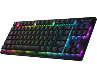 Клавиатура беспроводная Razer DeathStalker V2 Pro TKL Wireless/Bluetooth Red Switch Black (RZ03-04370800-R3R1)