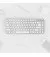 Клавиатура беспроводная Xiaomi MiiiW AIR85 Dual Mode White (MWXKT01)