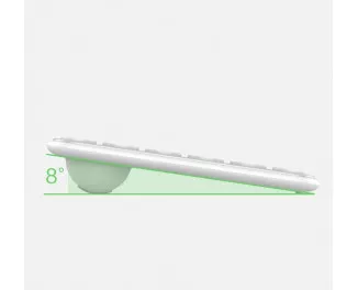 Клавиатура беспроводная Xiaomi MiiiW AIR85 Dual Mode White (MWXKT01)