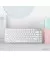 Клавиатура беспроводная Xiaomi MiiiW AIR85 Dual Mode White (MWXKT01)