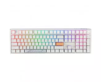 Клавиатура Ducky One 3 Cherry MX Blue RGB UA USB White (DKON2108ST-CUAPXPWWWSC1)