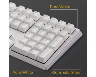 Клавиатура Ducky One 3 Cherry MX Brown RGB UA USB White (DKON2108ST-BUAPXPWWWSC1)