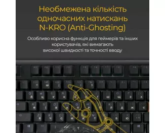 Клавиатура Ducky One 3 Cherry MX Speed Silver RGB UA USB Black (DKON2108ST-PUAPXCLAWSC1)