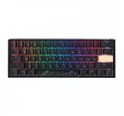 Клавиатура Ducky One 3 Mini Cherry MX Red RGB UA USB Black (DKON2161ST-RUAPXCLAWSC1)