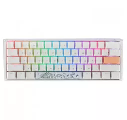 Клавиатура Ducky One 3 Mini Cherry MX Silent Red RGB UA USB White (DKON2161ST-SUAPXPWWWSC1)