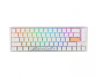Клавиатура Ducky One 3 SF Cherry MX Red RGB UA USB White (DKON2167ST-RUAPXPWWWSC1)