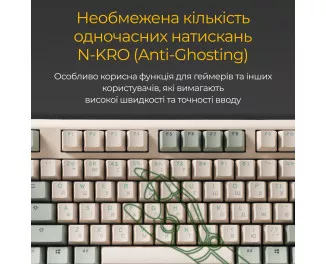 Клавиатура Ducky One 3 TKL Cherry MX Brown UA USB Cream (DKON2187-BUAPXМAEGGC1)