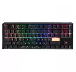 Клавиатура Ducky One 3 TKL Cherry MX Red RGB UA USB Black (DKON2187ST-RUAPXCLAWSC1)