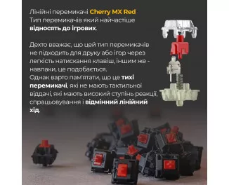 Клавиатура Ducky One 3 TKL Cherry MX Red UA USB Cream (DKON2187-RUAPXМAEGGC1)