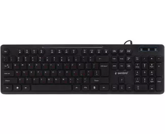 Клавиатура Gembird KB-MCH-04-UA Black USB UKR