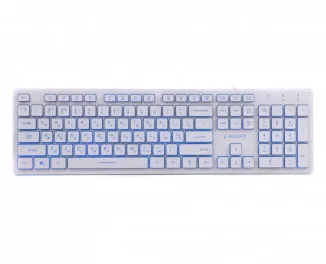 Клавиатура Gembird KB-UML3-01-W-UA White USB UKR