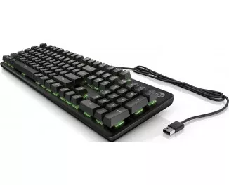 Клавиатура HP Pavilion Gaming 550 RGB 104key Red Hybrid USB Black (9LY71AA)