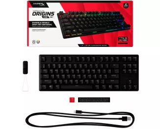 Клавіатура HyperX Alloy Origins Core PBT HX Red (639N7AA)