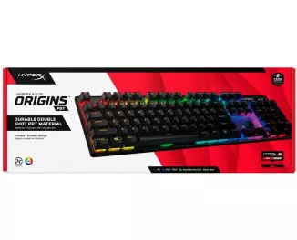 Клавиатура HyperX Alloy Origins PBT HX Red (639N3AA)