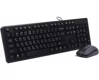 Клавиатура и мышь A4Tech KK-3330 USB Black