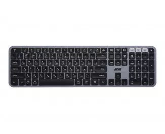 Клавіатура та миша бездротова 2E MK440 WL/BT Black/Grey (2E-MK440WBGR_UA)