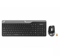 Клавиатура и мышь беспроводная A4Tech FB2535CS Smoky Grey USB