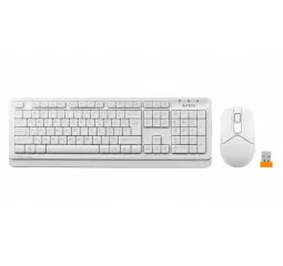 Клавиатура и мышь беспроводная A4Tech FG1012 White USB