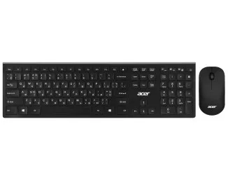 Клавиатура и мышь беспроводная Acer OKR030 WL Black (ZL.KBDEE.00Z)