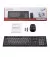 Клавиатура и мышь беспроводная Genius KM-8200 Black (31340003428)