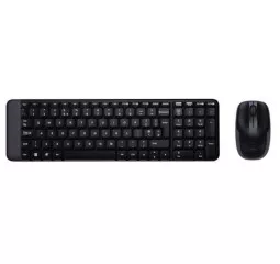 Клавиатура и мышь беспроводная Logitech MK220 Black USB (920-003168)