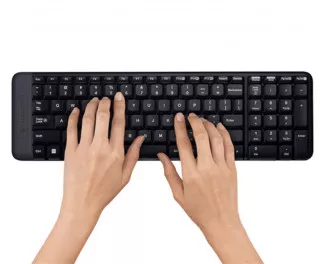 Клавіатура та миша бездротова Logitech MK220 Black USB (920-003168)
