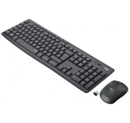 Клавиатура и мышь беспроводная Logitech MK295 Silent Combo Black USB (920-009800)