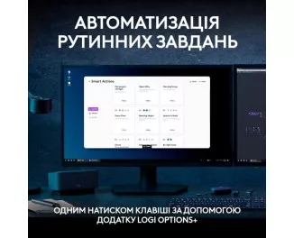 Клавиатура и мышь беспроводная Logitech MX Keys S Combo USINTL Graphite (920-011614)
