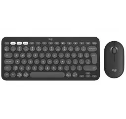 Клавиатура и мышь беспроводная Logitech Pebble 2 Combo for Mac Graphite (920-012244)