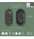 Клавиатура и мышь беспроводная Logitech Pebble 2 Combo Graphite Wireless (920-012239)