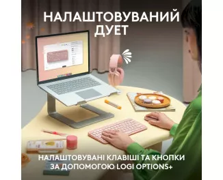 Клавиатура и мышь беспроводная Logitech Pebble 2 Combo Graphite Wireless (920-012239)