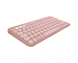 Клавиатура и мышь беспроводная Logitech Pebble 2 Combo Rose Wireless (920-012241)