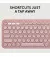 Клавиатура и мышь беспроводная Logitech Pebble 2 Combo Rose Wireless (920-012241)
